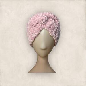 Velvet Ear Warmer Twisted Knitted Headband Women Hairband Winter Holiday Gift